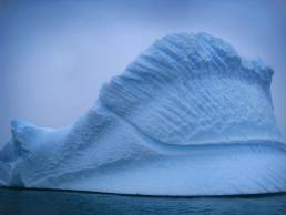 snow landscape in Antarctica travel photography