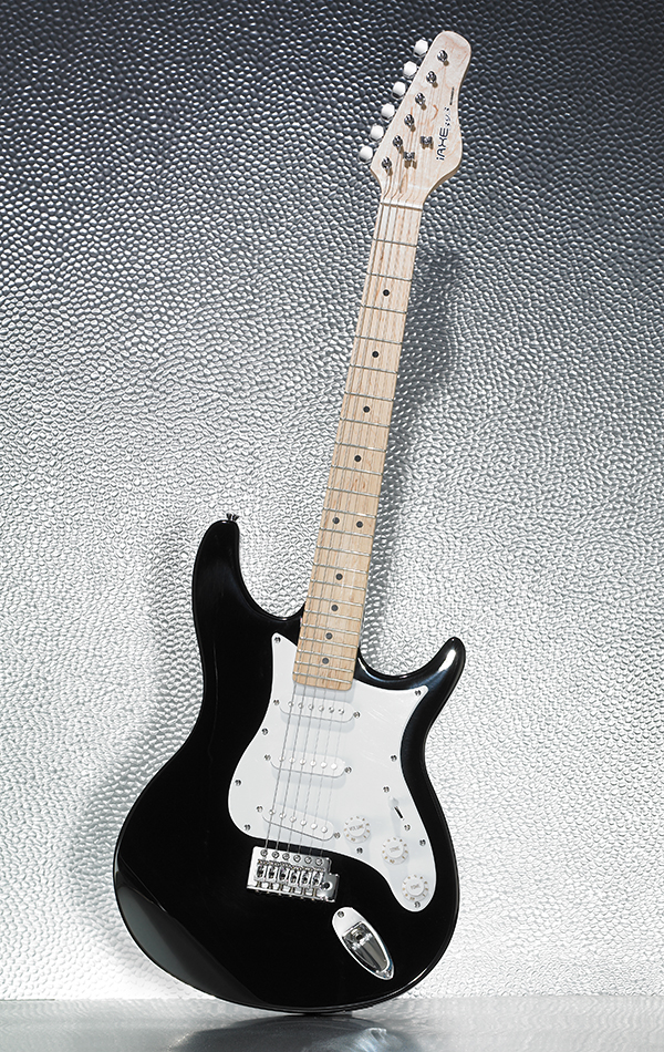 electric guitar product photography
