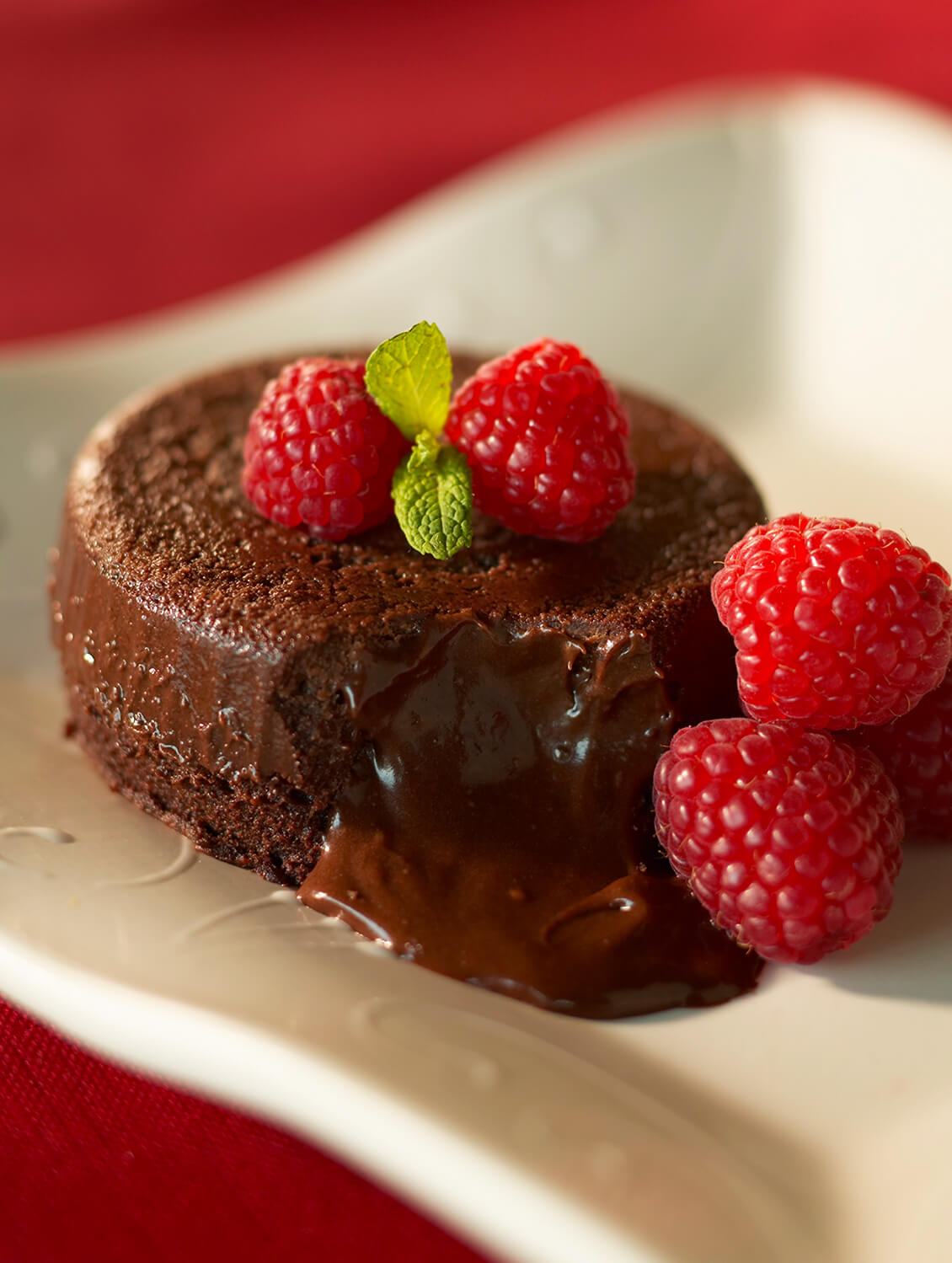 chocolate lava cake professionalnfood photography